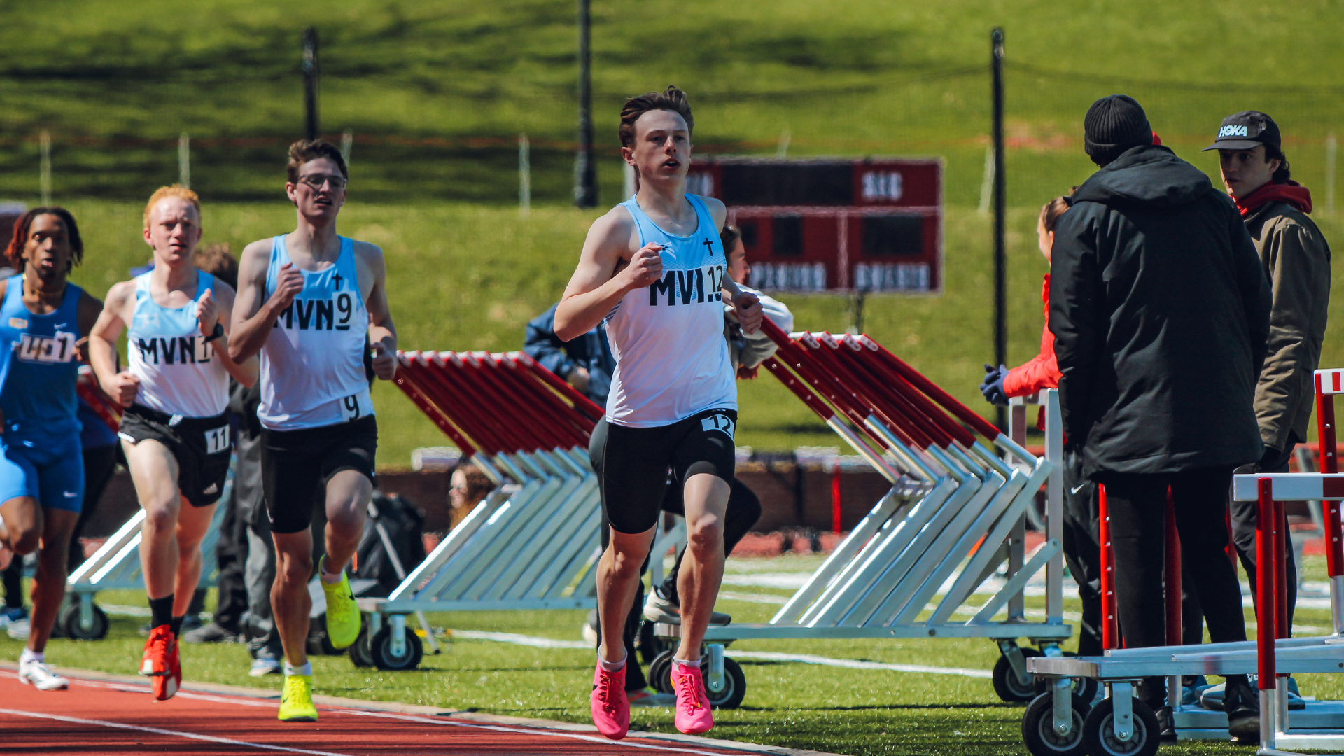 Samuel Haley runs for MVNU